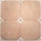 Apollo Tile Citadel 17.42 in. x 17.42 in. Matte Brown Porcelain Large Format Wall and Floor Tile, 7PK ALZ88COT1818A - alternate 1